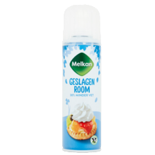 Melkan geslagen room